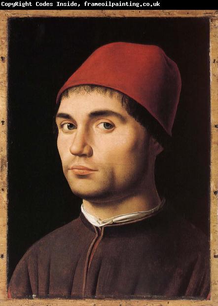 Antonello da Messina Portratt of young man
